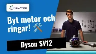 Dyson SV12 sugererar inte? 🛠 L&auml;r dig byta ringar och motor