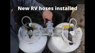 RV propane hoses replacement