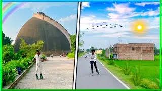 Girls & Public Crezy Reaction😍😱😘Two Skater 😎 || #skating #indianskaterdks 