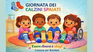Giornata dei Calzini Spaiati 🧦 | Essere diversi è okay! | Canzone per Bambini