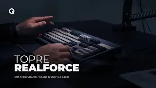 리얼포스 45g 균등 저소음 타건 Topre Realforce 104UB KB45S : TYPING