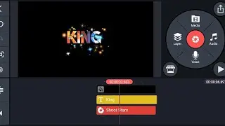 How to create name intro in kinemaster