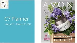 C7 Team Avon Earnings Planner | Passions To Paycheque with Jessica Yik