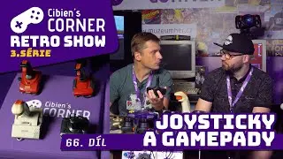 CIBIENS CORNER // 3. série #66 Joysticky a Gamepady – Muzeum Her