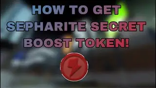 How to get Sepharite City secret boost token! | Loomian Legacy
