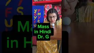 26 #Mass #Hindi #LessMass #MoreMass #InertiaofRest #JoyfulPhysics #drgunjanraizada #Ages:9&10  JSK