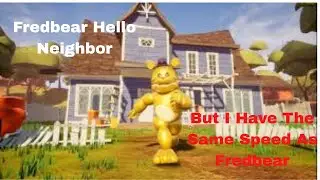 Insted Fredbear Becoming The Flash I Have Become The Flash
