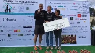Remember the First Solidarity Padel Tournament for Real Estate Sector Costa del Sol? | WE ARE NVOGA