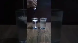 Experiment of Fevicol with Cold and Hot water