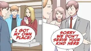 I was denied entrance at a restaurant but then... [Manga Dub]