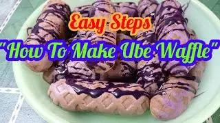 How To Make Ube Waffle