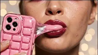 🍬📱 ASMR Biting Gummy Gadgets. Stretchy Chewing Gum & Jelly Candy Sounds #asmr #gummyasmr #jellyasmr