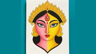 নবরূপে মা দূর্গা || maa durga drawing || #maadurga #durgadrawing #durgapujaart #foryou 