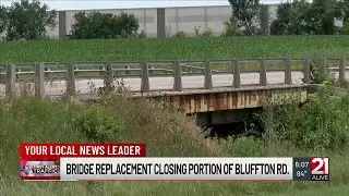 Portion of Bluffton Road to close for construction near General Mills