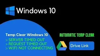Fix All Network Related Error In Windows 10 | 100% Working | CMD Script | Drive Download Link ✔✔
