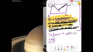 Show that ￼angle bisectors of two adjacent angles of parallelogram intersect at right angles . 