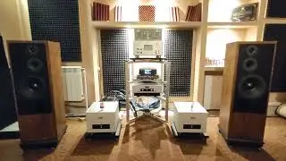 Goldmund Telos 600 (monoblock power amplifier) + Goldmund Mimesis 27.8 (preamplifier/DAC)