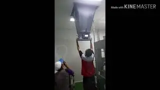 Balancing air flow HVAC Pabrik Farmasi