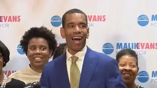 Malik Evans declares victory in Democratic primary for Rochester mayor (Full speech)