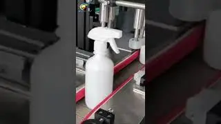 Trigger bottle capping machine #cappingmachine #capper #capping
