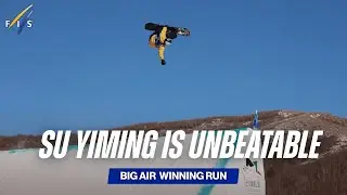 Su Yiming is unbeatable | FIS Snowboard