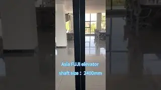 Round Panoramic Elevator with 360&deg; Glass View