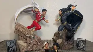 XM Studios Shazam! & Black Adam DC Rebirth Statues Cold Cast ￼Porcelain￼ Review