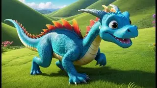 Dizzy the Dragon Wants to Play | Fun Nursery Rhyme for Kids | Sing-Along Song