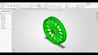 SolidWorks Intermediate Part &ndash; CSWA Wheel Modeling Tutorial | CAD Design