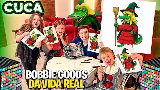 A BRUXA CUCA INVADIU O CINEMA E FEZ BOBBIE GOODS DA VIDA REAL PARA OS FILHOS DOS VIL&Otilde;ES !!!
