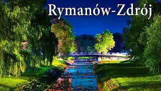 Rymanów Zdrój z lotu ptaka