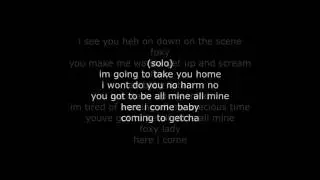 jimi hendrix  foxy lady lyrics