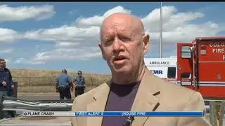Plane makes crash landing on road in Colorado Springs
