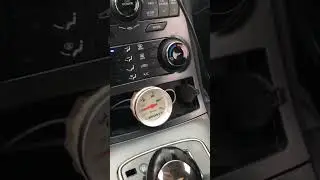 Boost gauge on 2011 Hyundai Genesis coupe 2.0t Bk1