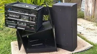 Smash Vintage Aiko Hi-Fi System & Speaker