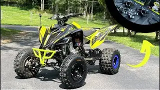 All New PARTS & POWDER COATING On My RAPTOR 700 *LOOKS AMAZING*
