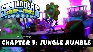 Skylanders Swap Force Chapter 5 - Jungle Rumble Glumshanks Boss Battle 720p