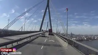 Truck drive a heavy truck in Europe // Danmark //ДАЛЬНОБОЙ ЕВРОПА// ДАНИЯ