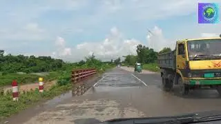 Scenic Road Trip from Sylhet to Bholaganj 🇧🇩 | Tea Gardens & Nature | 4K Travel