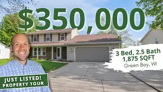 Video tour of a home for sale in Green Bay, Wisconsin - 2970 Fleetwood Drive