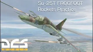 DCS World | Su-25T - Rockets Training Mission RTX 3090 (No Voiceover)