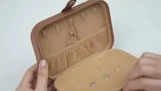Annaigee  Wholesale High-end Travel PU Jewelry Box Cases