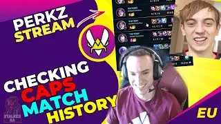 VIT Perkz Checking G2 Caps Match History 👀