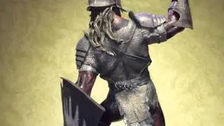 Weta Workshop Uruk-hai Swordsman Statue