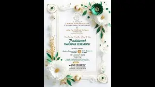 The Traditional Marriage Ceremony
