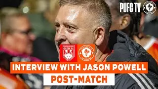 Post-Match Interview | Jason Powell after 2-1 Win vs Chislehurst Glebe