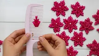 Gorgeous Satin Ribbon Snowflake ❄️ | Easy DIY Ribbon Craft Tutorial