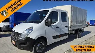 2019 RENAULT MASTER DOKA 7 LOCURI+BENA L=3.20m / FINANTARE LEASING/ GARANTIE 3 ANI - LEASING AUTO