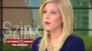EMILY SZINK ON KMTV ACTION 3 NEWS THIS MORNING