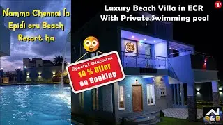 Ecr beach house with fully furnished house for rent | Private Beach Villa for Rent in ECR
